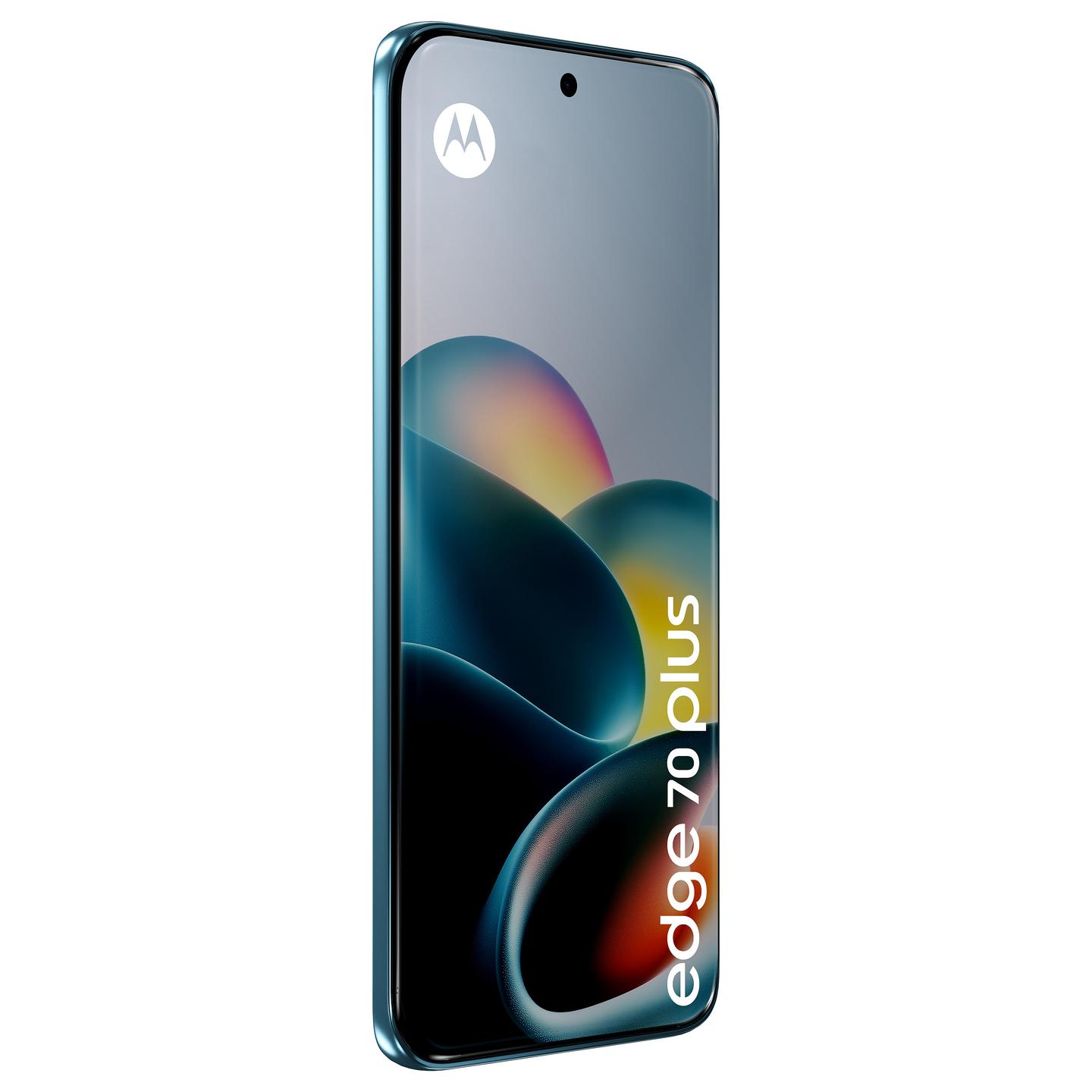 Telefon Motorola Edge 70 Plus / 6.78" Extreme AMOLED / 144 Hz / Snapdragon 7s Gen 3 / 8 GB RAM / 256 GB / 5G / 200 MP OIS / Android 16 - Blu - 4