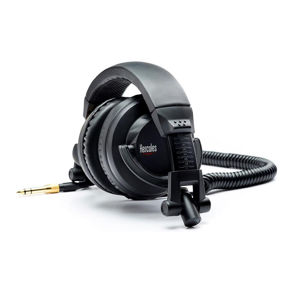 Kufje me kabllo Hercules HDP DJ45 / 3.5mm / Driverë 50mm / 20–20.000 Hz – Zezë - 4