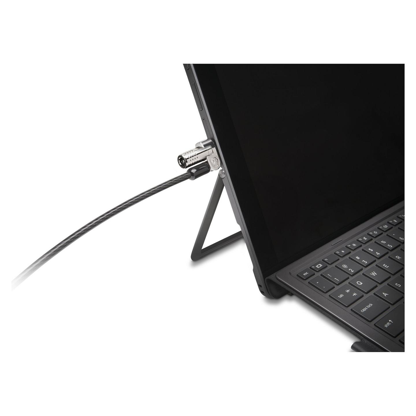 Bravë Sigurie për Laptop Kensington NanoSaver K64444WW, Kabllo 1.8m, Nano Security Slot, Kokë 10mm, Me Çelës - Zezë - 7
