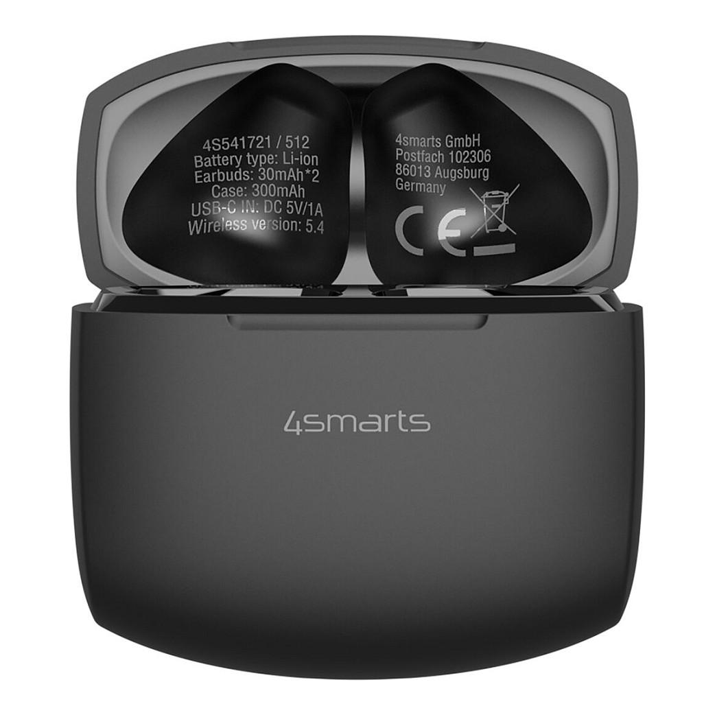 Kufje pa kabllo 4smarts SkyBuds Air / TWS / Bluetooth 5.4 / 13mm / Mikrofon - Zezë - 7