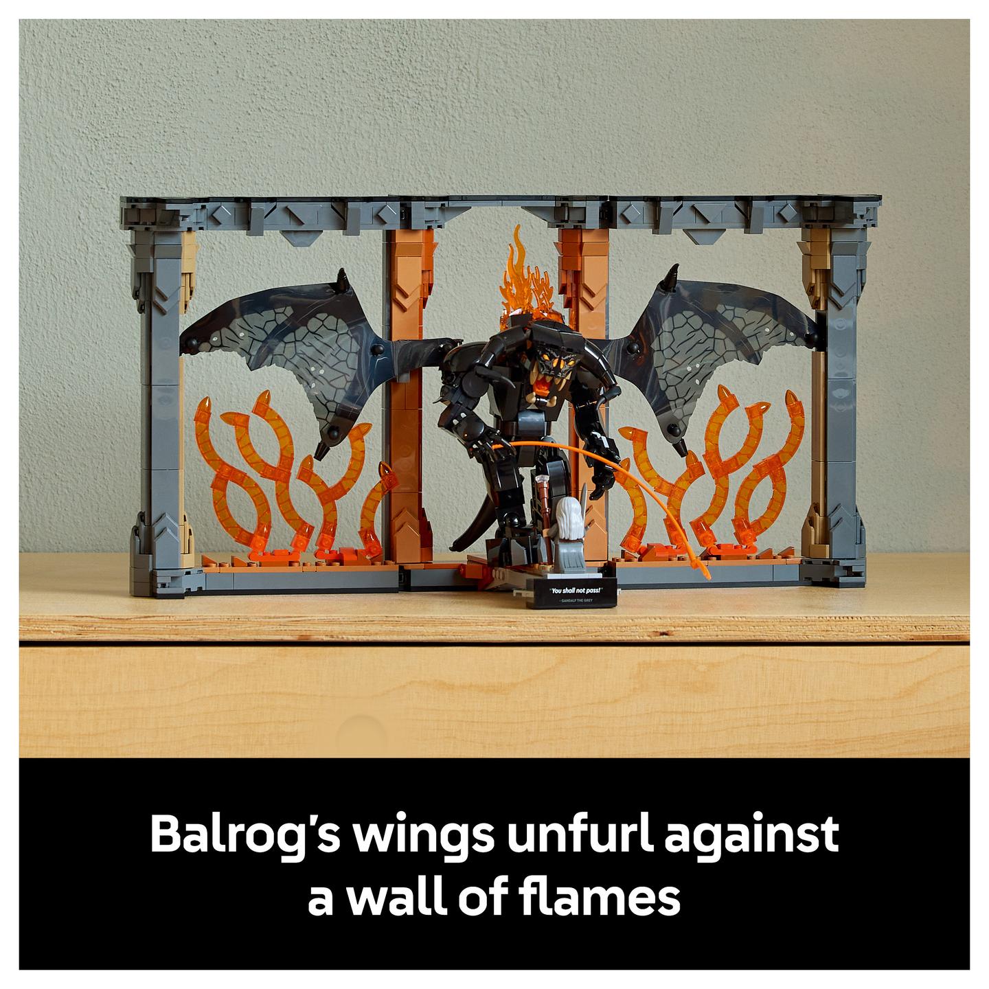LEGO Icons The Lord of the Rings: Gandalf vs. Balrog 10367 - 43