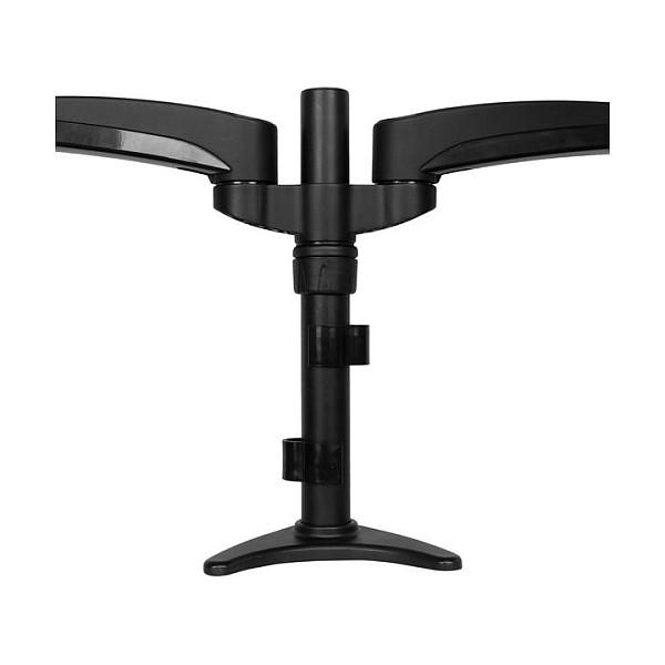 Mbajtëse për Monitor StarTech.com ARMDUAL / 2 Monitorë / 12"-24" / 13.6kg për Monitor / Full Motion / Clamp-Grommet / Tilt ±90° / Swivel ±90° - Zezë - 4