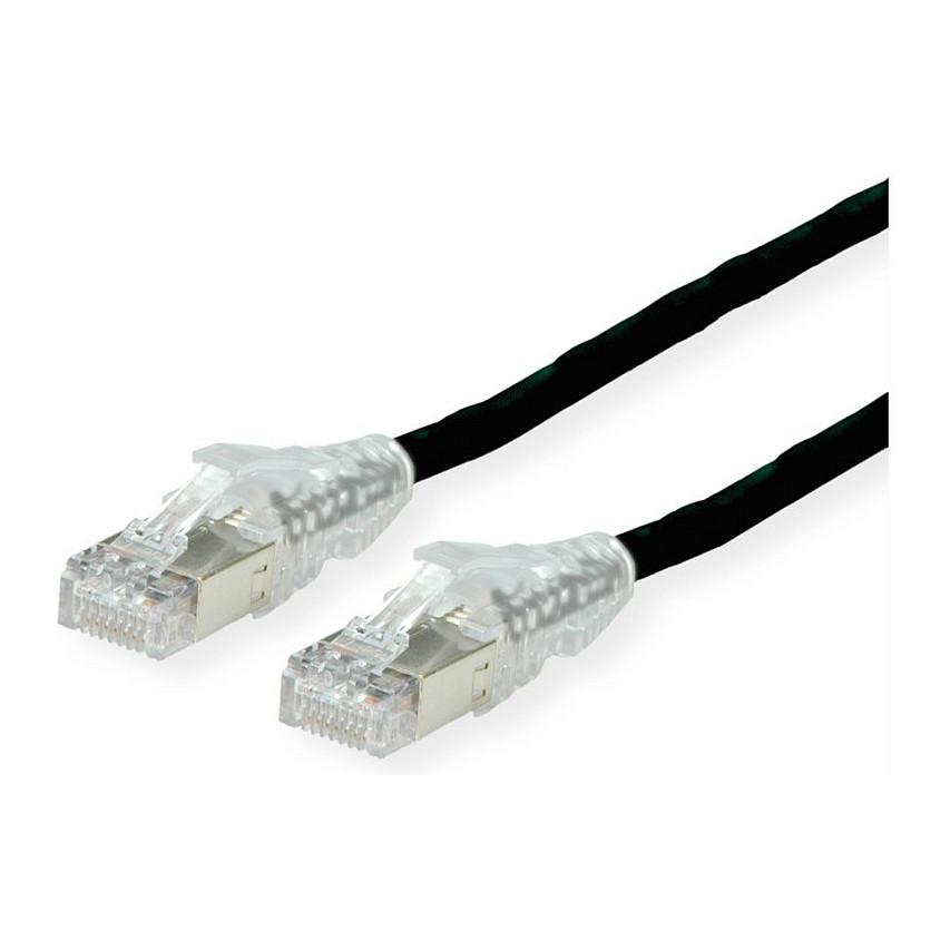 Kabllo për Rrjet DÄTWYLER 21.05.0555 / Cat 6A / S/FTP / RJ-45 / 1.2 GHz / 5m - Zezë