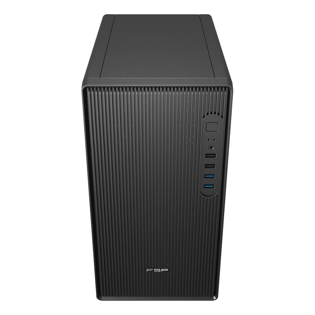 Kasë FSP S120-B, M-ATX, Micro-ATX, Mini-ITX - Zezë - 3