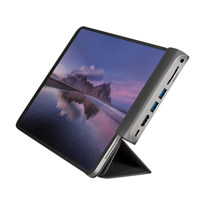 Docking Station LogiLink UA0385 / USB-C / HDMI 4K 60Hz / 2x USB 3.0 / SD & Micro SD / 3.5mm Audio / USB-C PD 60W – Hiri - 5
