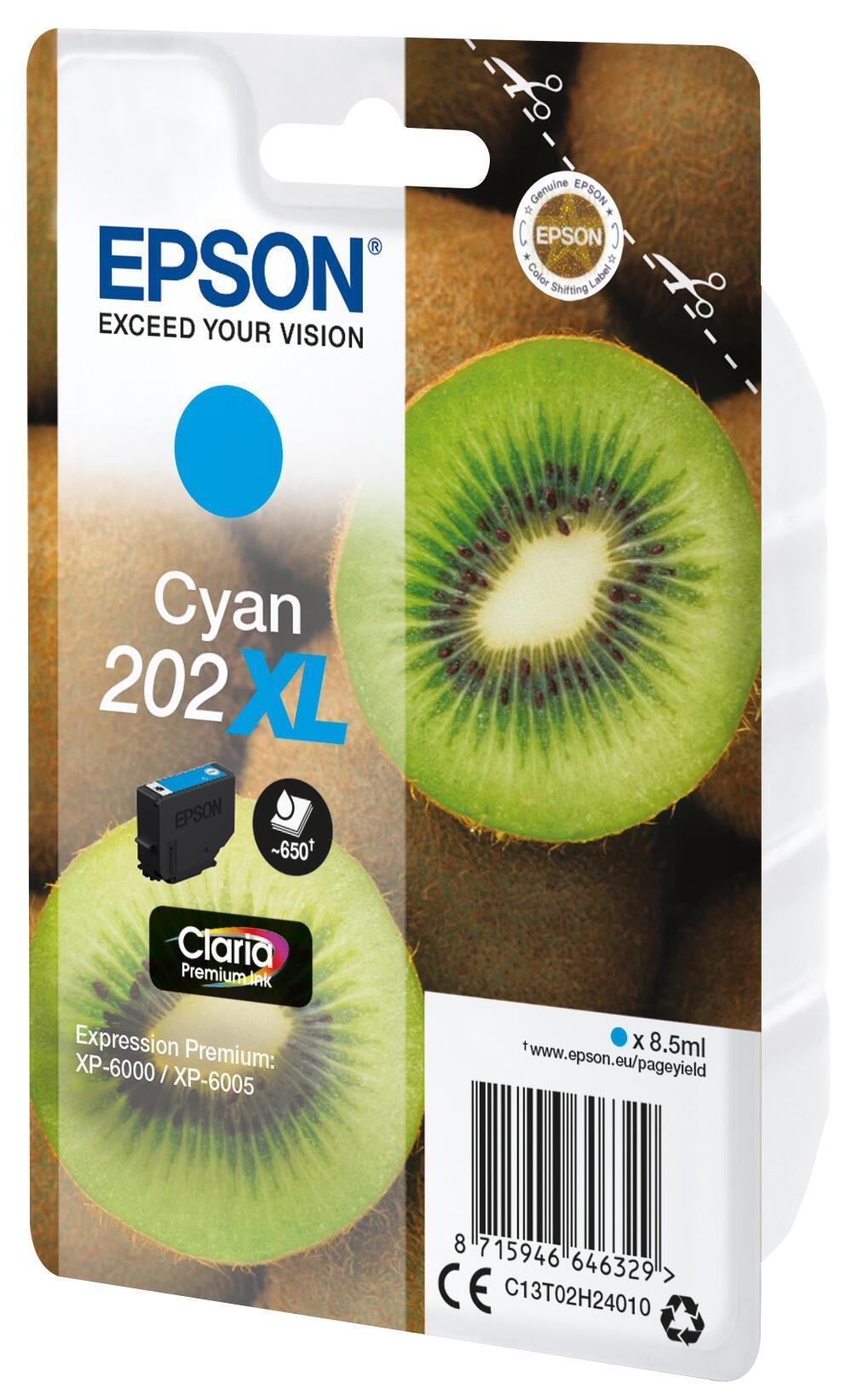 INK Epson 202XL / C13T02H24010 / 650 faqe – Blu
