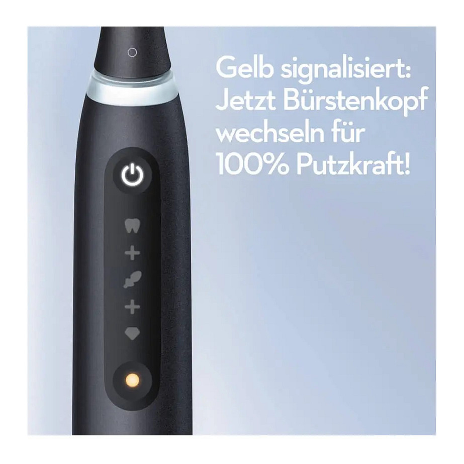 Furçë dhëmbësh elektrike Oral-B iO Series 5 / 5 Modalitete / Bluetooth / Smart Pressure Sensor / Timer – Zezë - 7