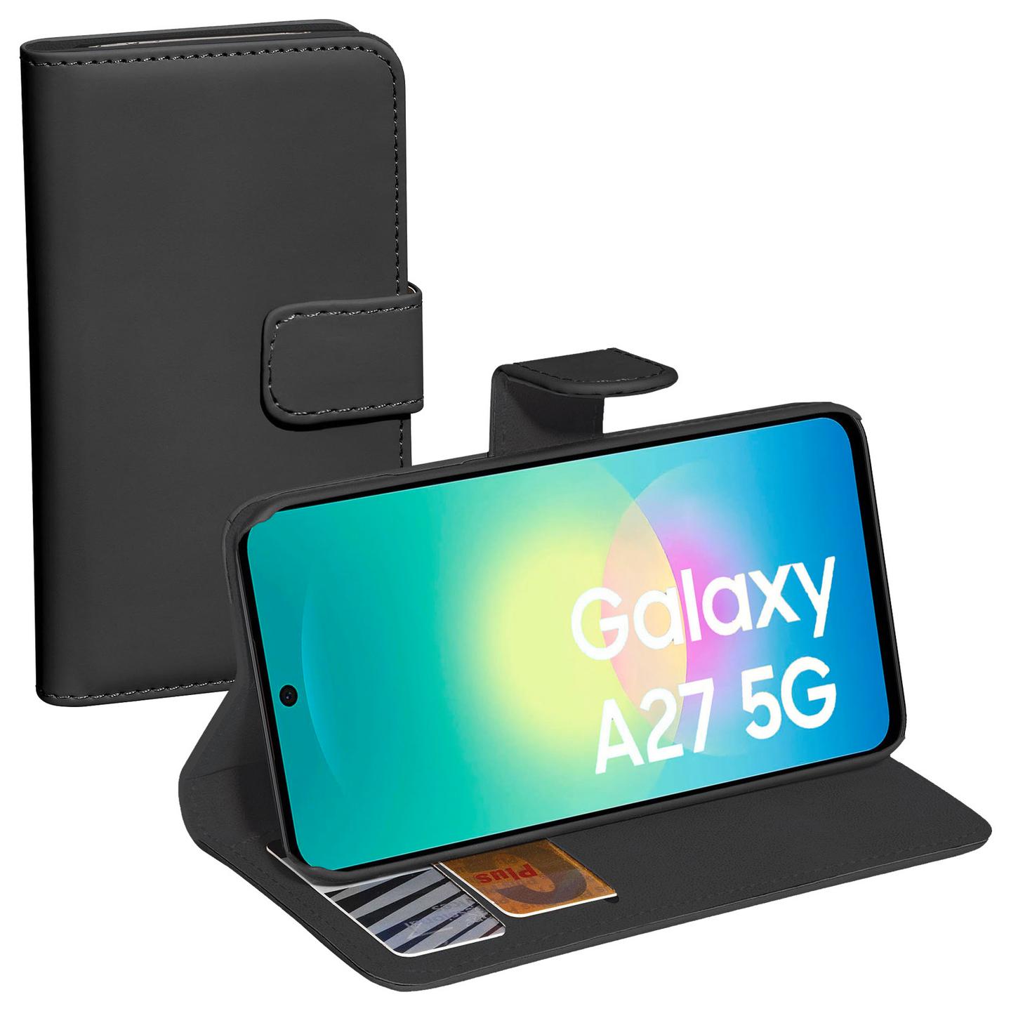 Aksesorë për telefon PEDEA 111600080 / Book Cover Classic / Stand / 1 Card Slot / Samsung Galaxy A27 5G - Zezë - 3