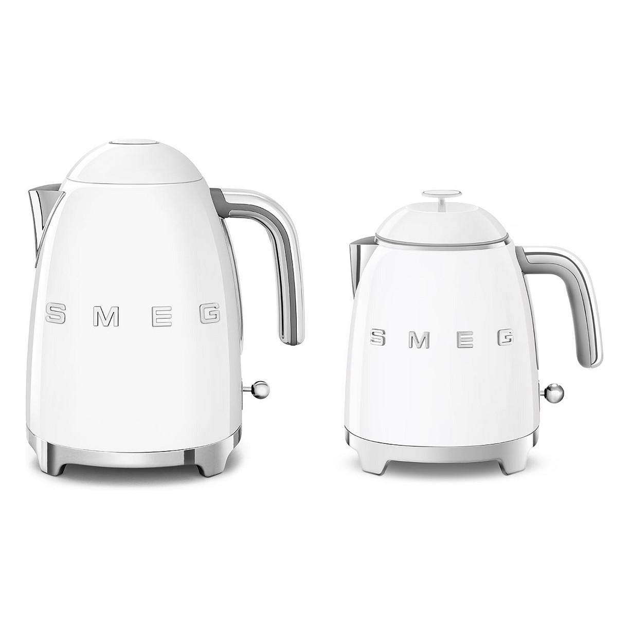 Çajnik Elektrik Smeg KLF05WHEU, 0.8L, 1400W, 360° – Bardhë - 8