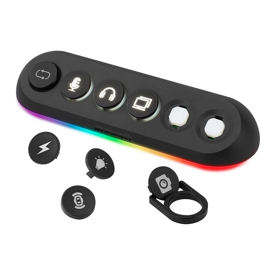 Hub USB Streamplify HUB DECK 5 / 4x USB 3.0 Type-A + 1x USB 2.0 / RGB / 12V / 24W – Zezë - 7