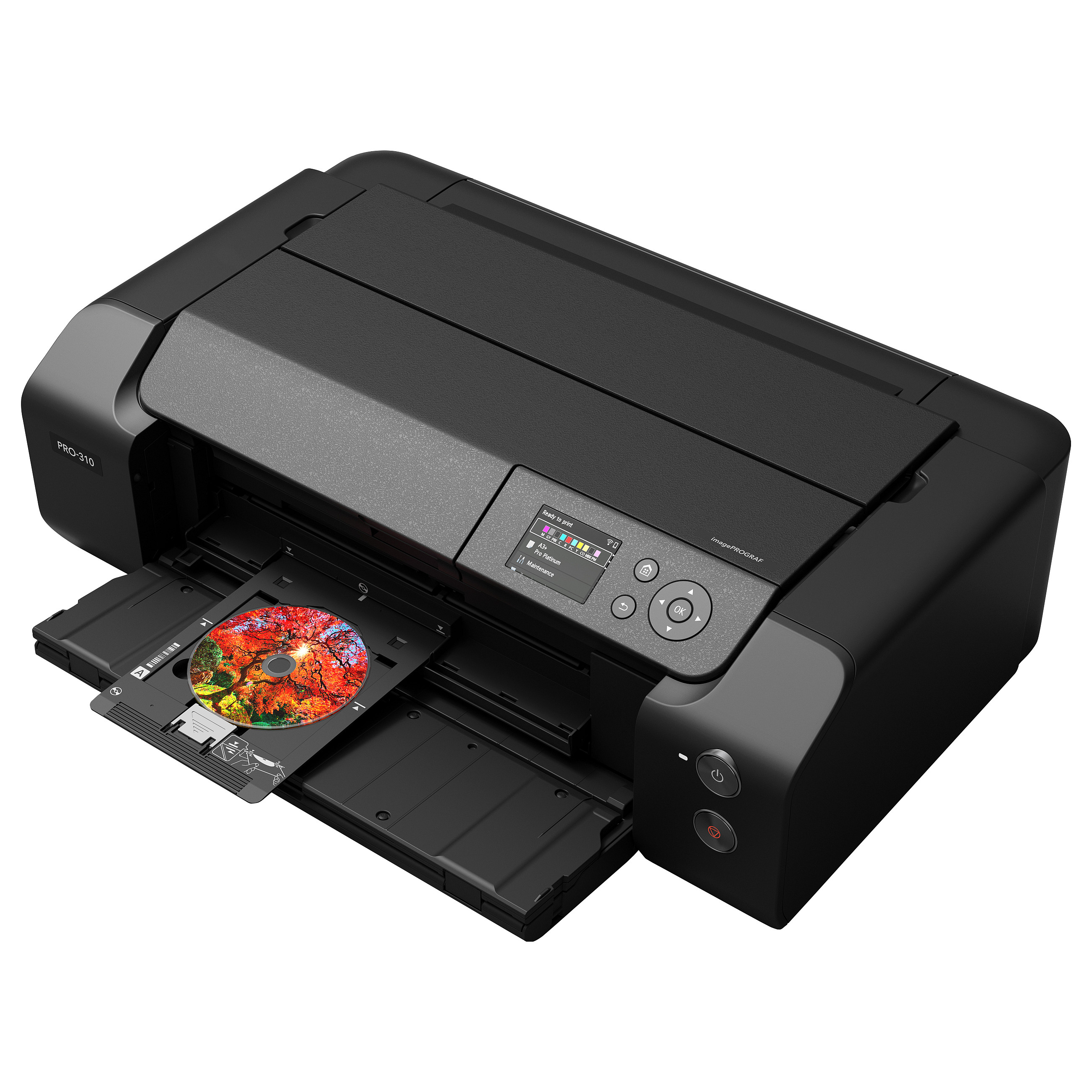 Printer Inkjet Canon imagePROGRAF PRO-310 / Inkjet / 4800 × 2400 DPI / A3+ / 10 ngjyra - Zezë - 3