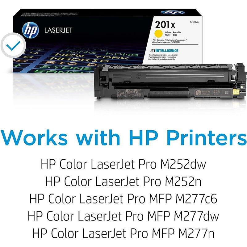 Toner HP 201X / CF402X / 2.300 faqe – Verdhë - 2