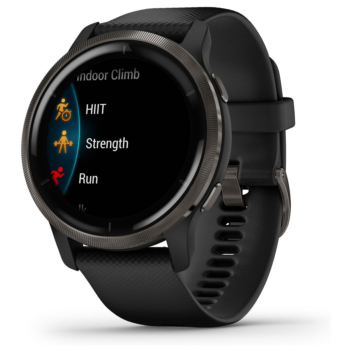 Orë e mençur Garmin Venu 2 / 45mm / AMOLED / GPS / Bluetooth / Wi-Fi - Zezë/Slate - 2