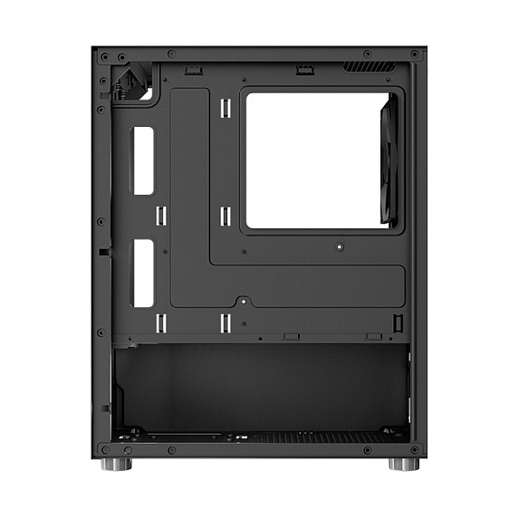 Kasë PC Aerocool CS111 / Mini Tower / Micro-ATX + Mini-ITX / 1x 120mm Rear Fan / 2.5"/3.5" HDD - Zezë - 6