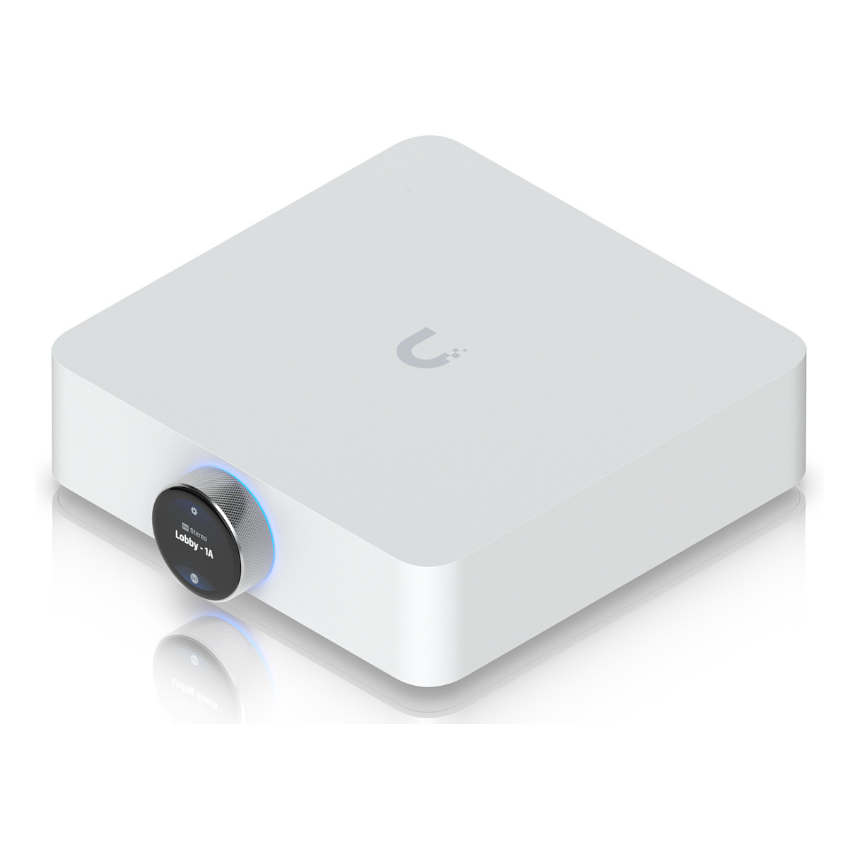 Ubiquiti UniFi PowerAmp UPL-Amp-W Network Audio Amplifier / 2×130W / Stereo / HDMI eARC / Wi-Fi / Gigabit Ethernet – White - 5