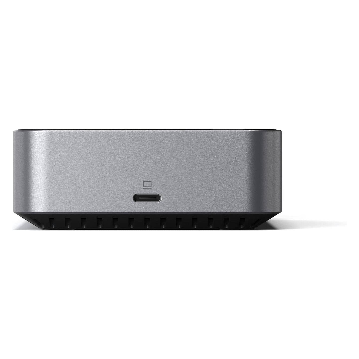 Docking Station Satechi ST-D4KTM-EU / 3x USB-A / 2x USB-C / 3x HDMI / 2x DisplayPort / Ethernet / Audio / SD / 100W PD / 130W – Hiri/Zezë - 4
