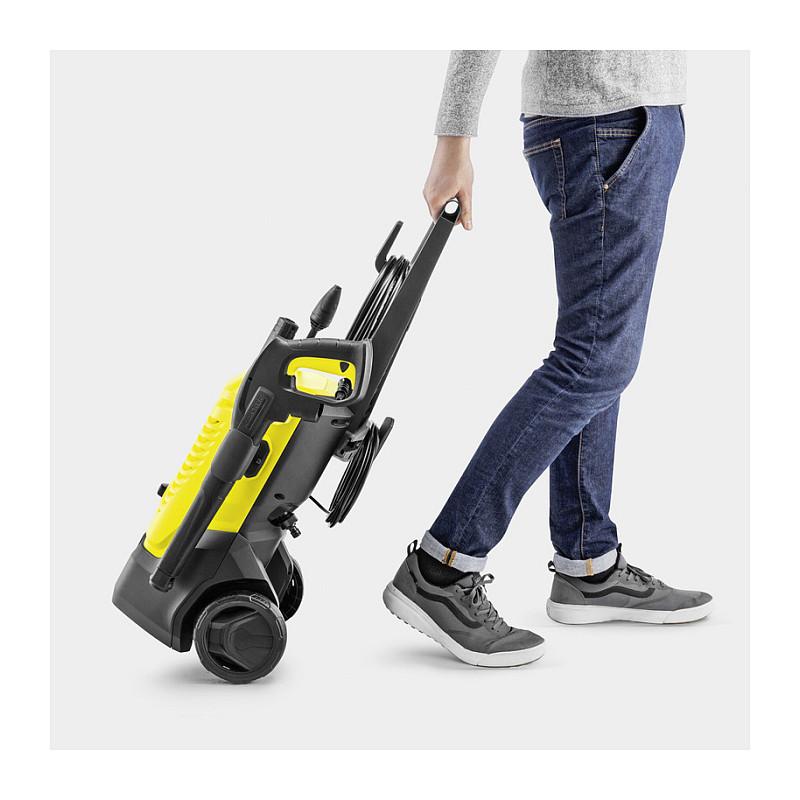 Pastrues me Presion Kärcher K 4 WCM / 1800W / 130 Bar / 420 l/h / 30 m²/h / Me Dreckfräser - Verdhë/Zezë - 3