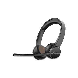 Kufje pa kabllo MediaRange MROS307 / On-Ear / Bluetooth 5.2 + USB 2.4 GHz / ENC / 55 orĂ« / Mikrofon â ZezĂ« - 2