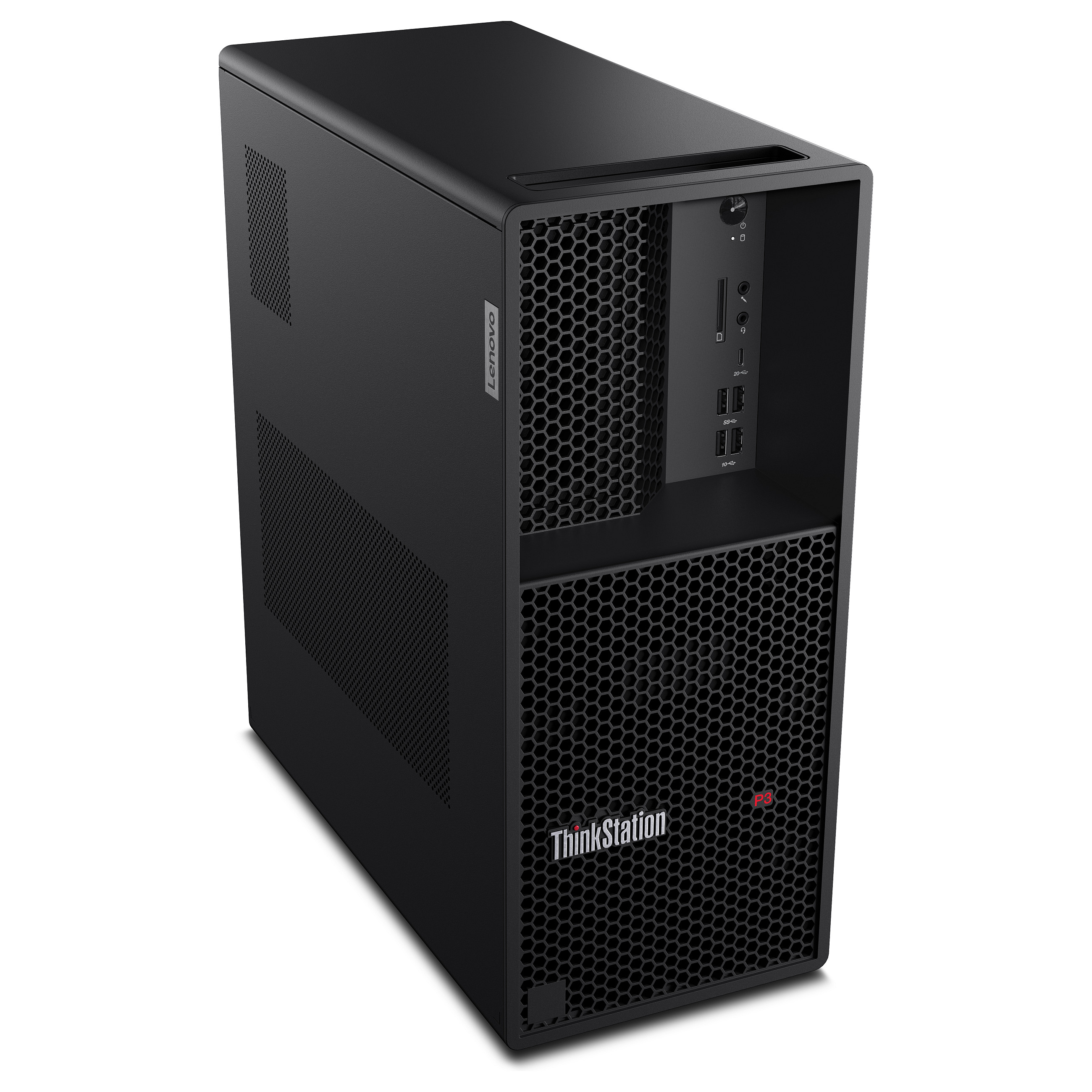 Kompjuter Lenovo ThinkStation P3 Tower Gen 2 / Ultra 7 265K / 64GB DDR5 / 1TB / Intel Graphics - Zezë - 4