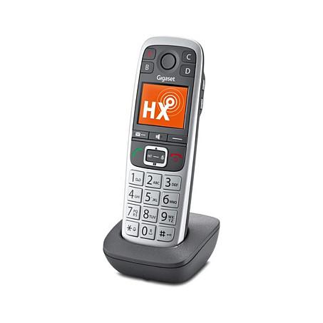 Telefon i Thjeshtë Gigaset E560HX, DECT/GAP, CAT-iq 2.0, Ekran 1.8" TFT me Ngjyra, Hands-Free, 150 Kontakte, 4 Taste të Shpejta - Antracit - 2