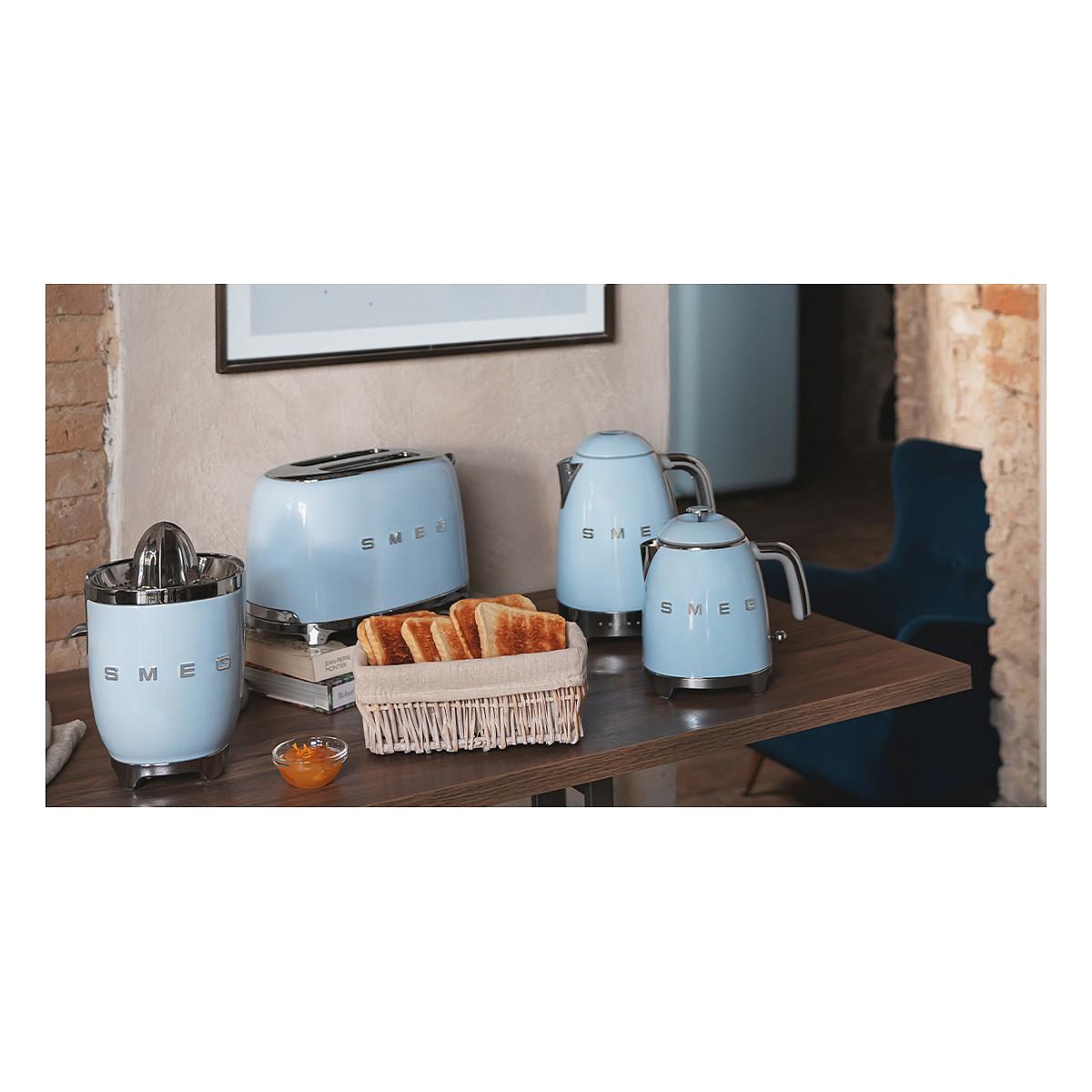 Çajnik Elektrik Smeg KLF04PBEU, 1.7L, 2400W, Temperaturë e Rregullueshme, 360° – Blu - 5