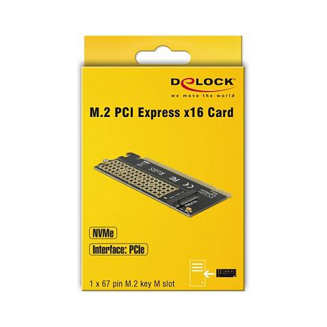 Kartë Zgjerimi PCI Express Delock 90300 / PCIe 4.0 x16 / 1x M.2 Key M / NVMe - 5