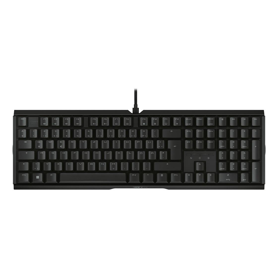 Tastierë Gaming me kabllo CHERRY XTRFY MX 3.1 / USB / Mekanike CHERRY MX2A / Full-Size / QWERTZ / German / RGB / 1.6m - Zezë - 2