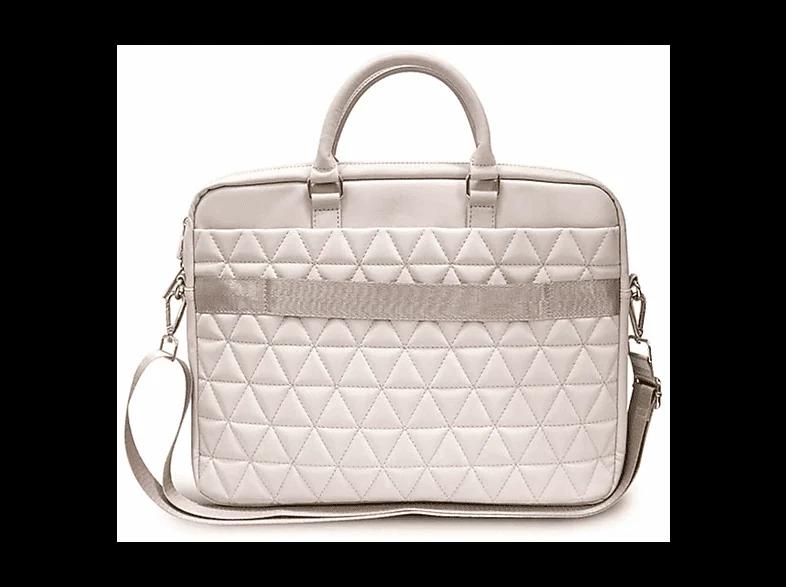 Çantë për Laptop GUESS Quilted, 15" - Rozë - 2