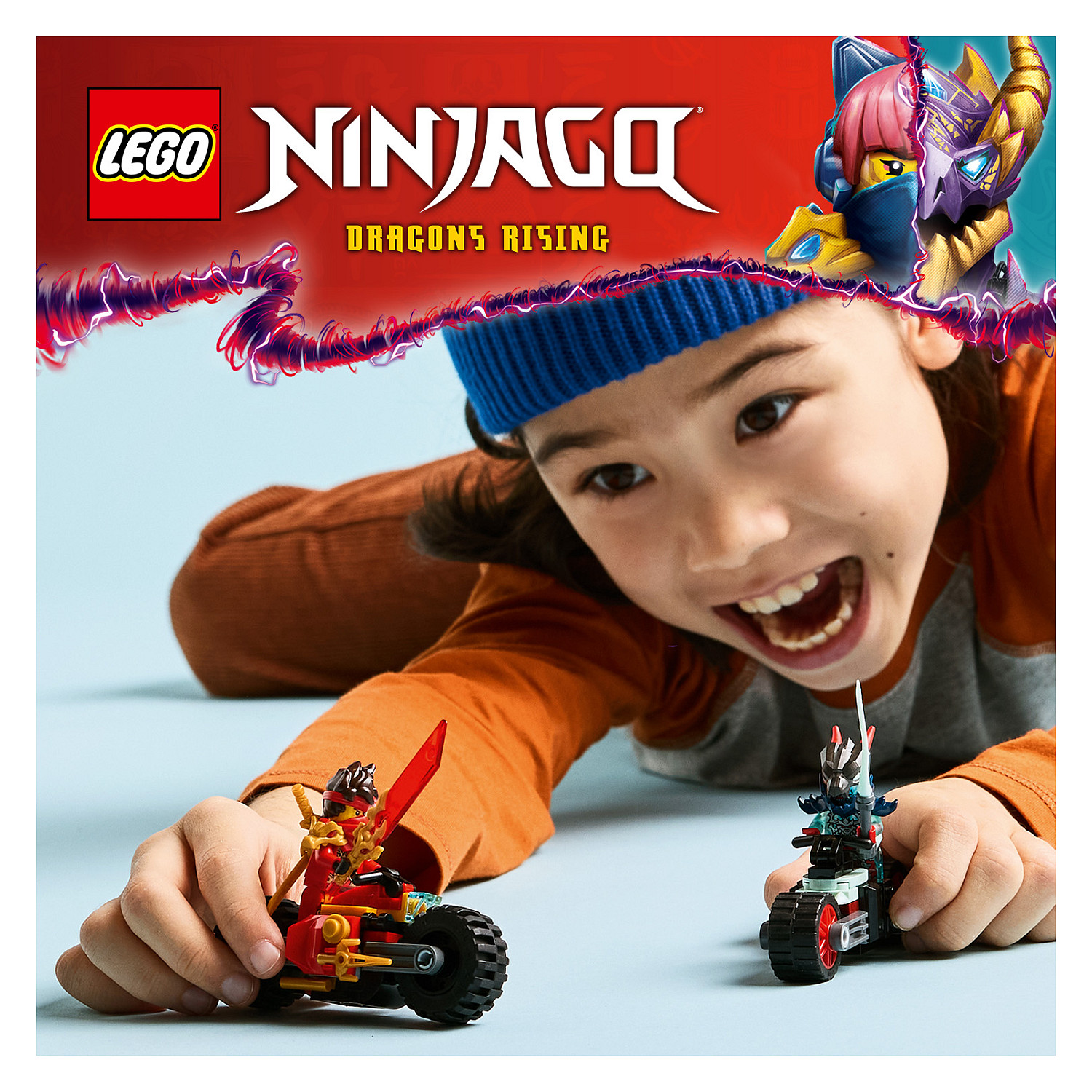 LEGO NINJAGO Kai's Motorcycle Speed Race - 14