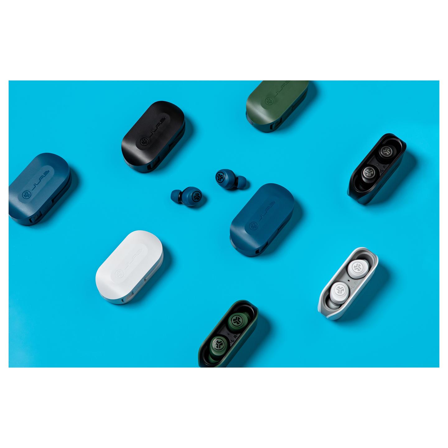 Kufje pa kabllo JLab GO Air / Bluetooth 5.0 / In-Ear - Zezë - 9