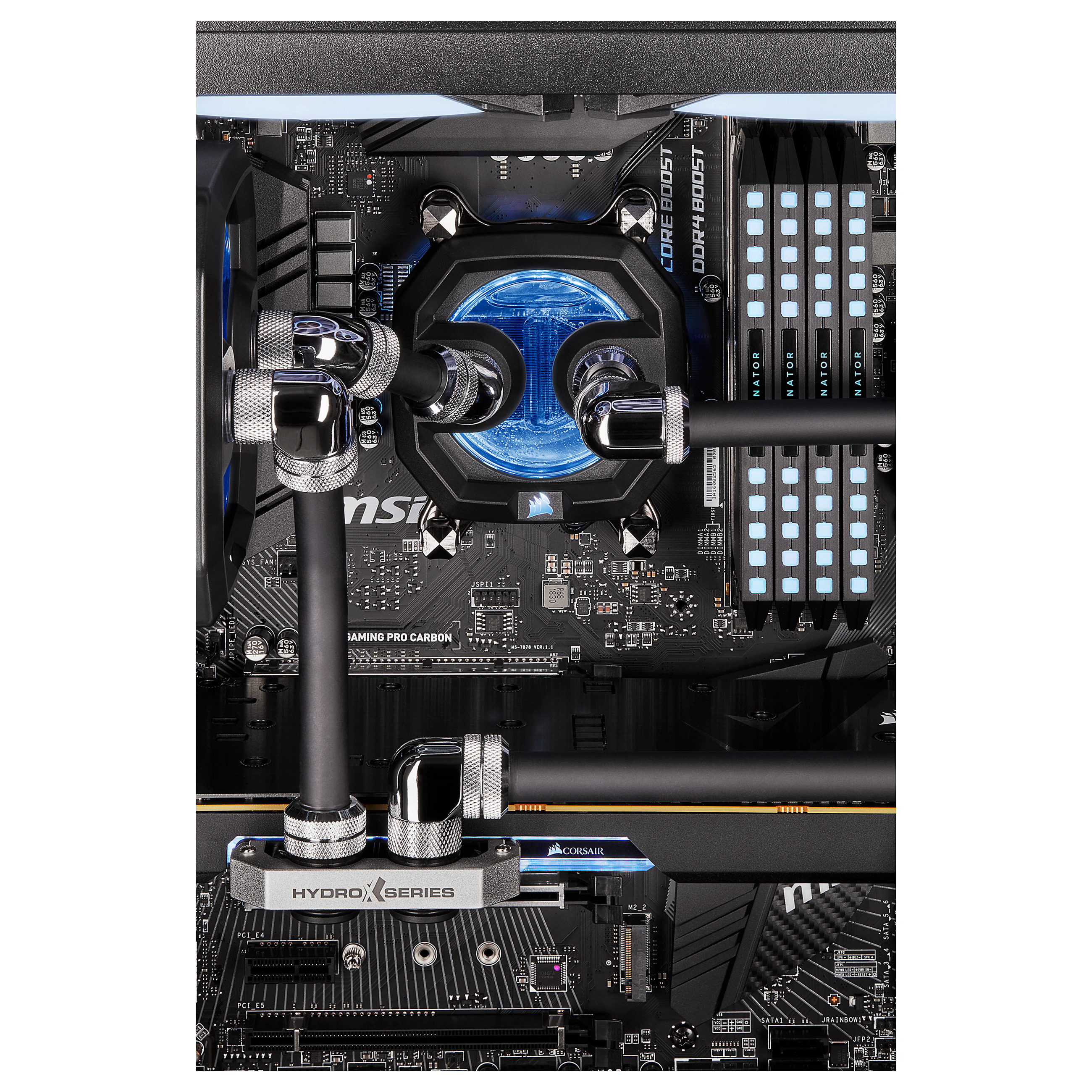 Aksesor për Ftohës Corsair Hydro X Series XT Hardline Tubing / PMMA / 14mm OD / 10mm ID / 3×1m / Satin Black / Custom Watercooling - 8