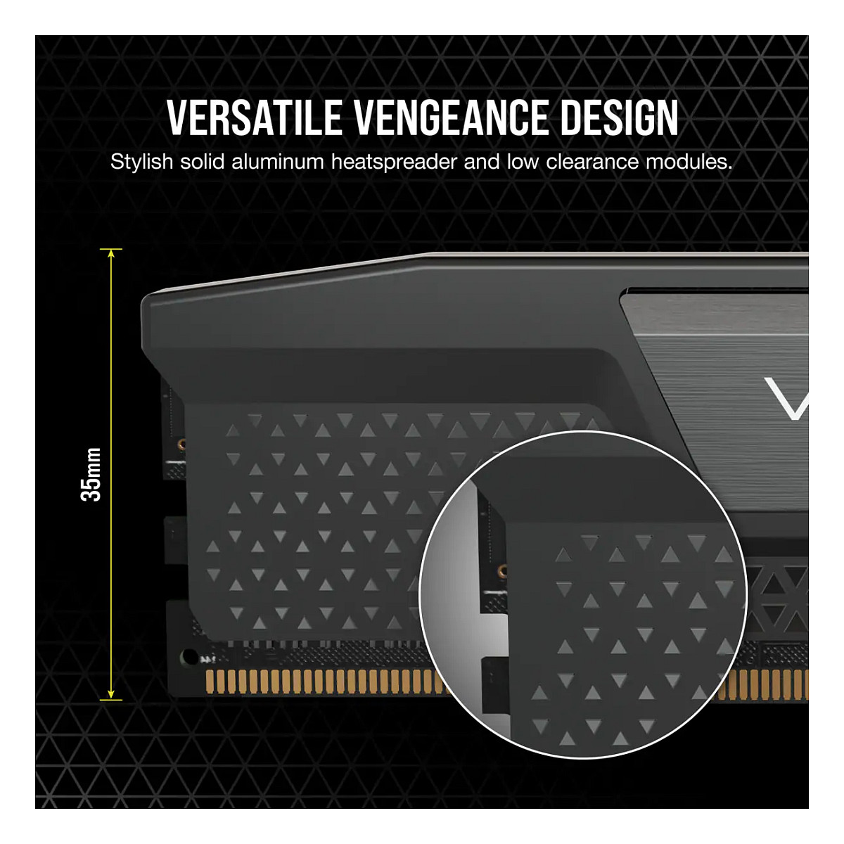 RAM Memorie DDR5 Corsair Vengeance / 32GB (2x16GB) / DIMM / 7200MHz / CL34 / 288-pin - 11