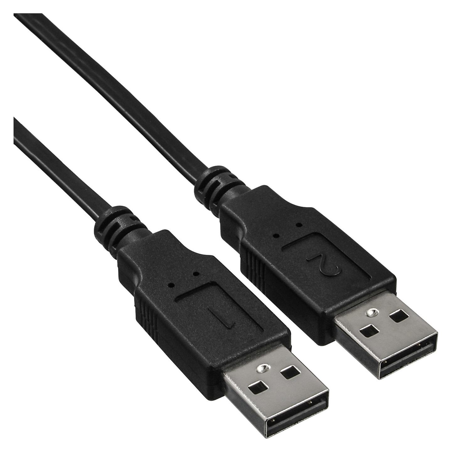 KVM Switch InLine 60603I, USB 2.0, 2 PC, për Tastierë dhe Maus, Kalim Automatik i Mausit ndërmjet Monitorëve, Kabllo 1.2 m – Zezë - 2