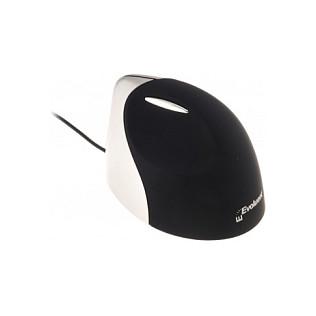 Maus me kabllo BakkerElkhuizen Evoluent3, Ergonomik Vertikal, USB-A, 2600 DPI, 5 Butona – Zezë, Argjend - 2
