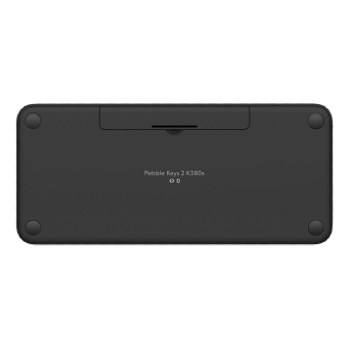 Tastierë Pa kabllo Logitech Pebble Keys 2 K380s / Kompakte / Scissor Switch / Bluetooth / 3 Pajisje / Easy-Switch / QWERTY US - Grafit - 3