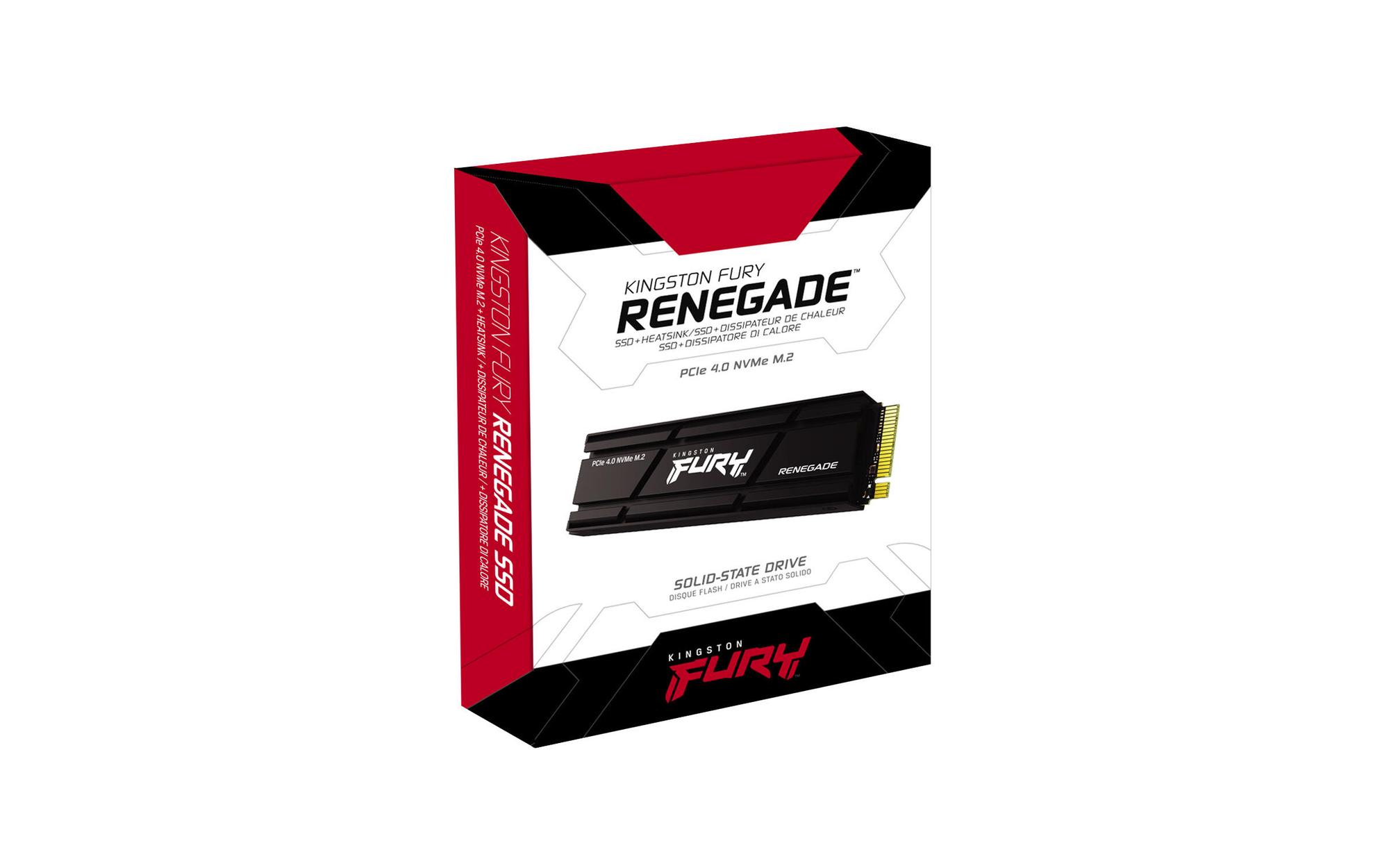 SSD e brendshme Kingston FURY Renegade / 2TB / M.2 2280 / PCIe 4.0 x4 NVMe - 4