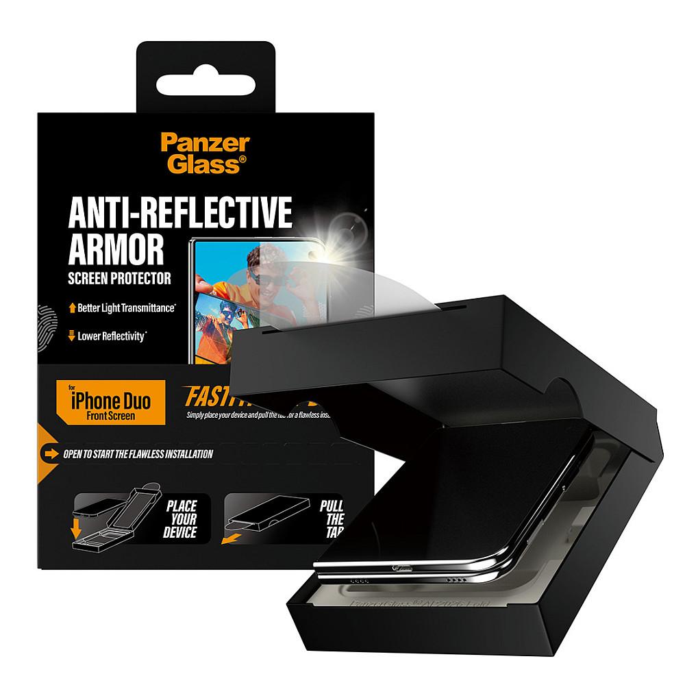 Mbrojtës Ekrani PanzerGlass Anti-Reflective Armor, iPhone Duo, Front - Transparente - 4