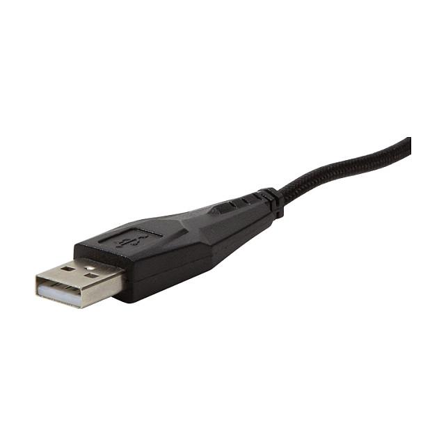 Maus Gaming LogiLink ID0137 / USB / Optik / 2400 DPI / 6 Butona / LED - Zezë/Blu - 15
