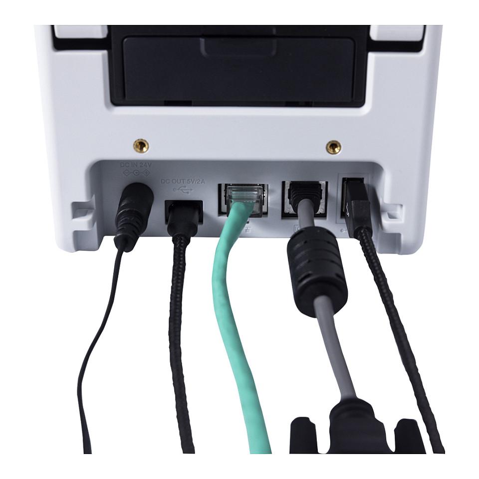 Printer Label Brother TD-2320DSA300, Termik Direkt, 300 dpi, 152.4 mm/s, USB 2.0, USB Host, LAN - Zezë/Hiri - 4