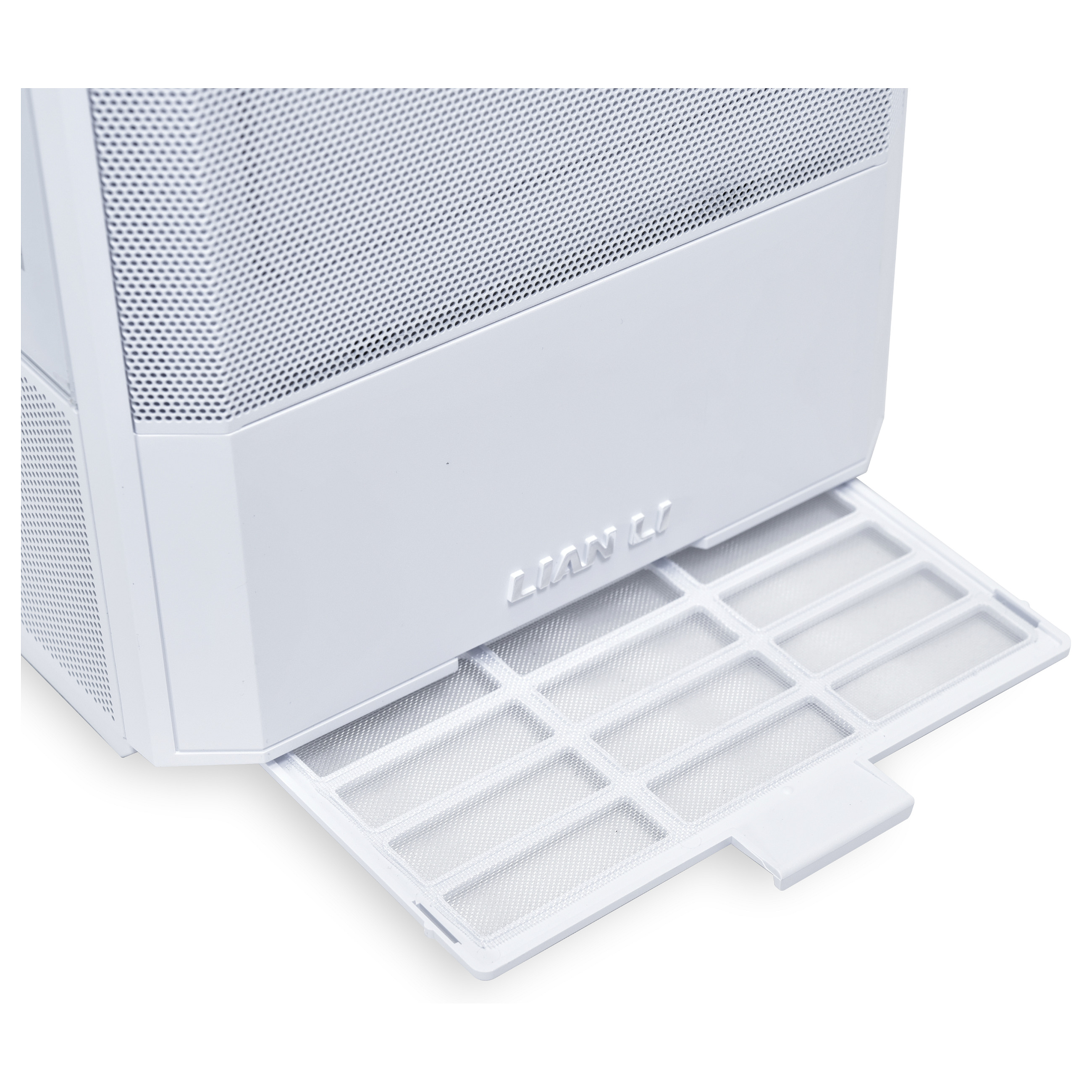 Kasë Lian Li LANCOOL 207 / Midi Tower / ATX / 2x 140mm ARGB + 2x 120mm PWM Fan / Tempered Glass - Bardhë - 14