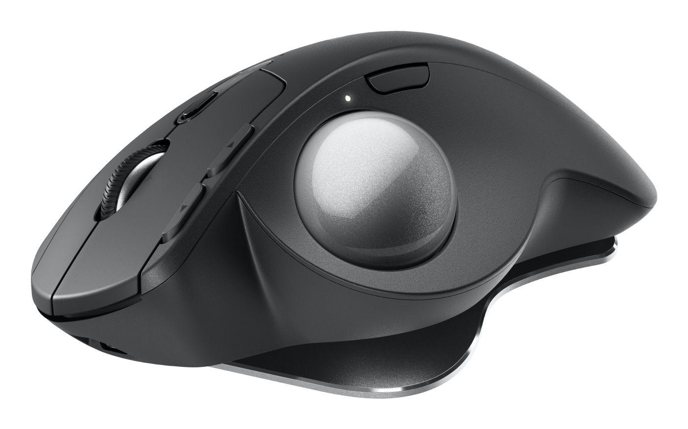 Maus pa kabllo Logitech MX Ergo S Advanced Trackball / Bluetooth / 2.4GHz / Logi Bolt / 2048 DPI / 8 Butona - Grafit - 2