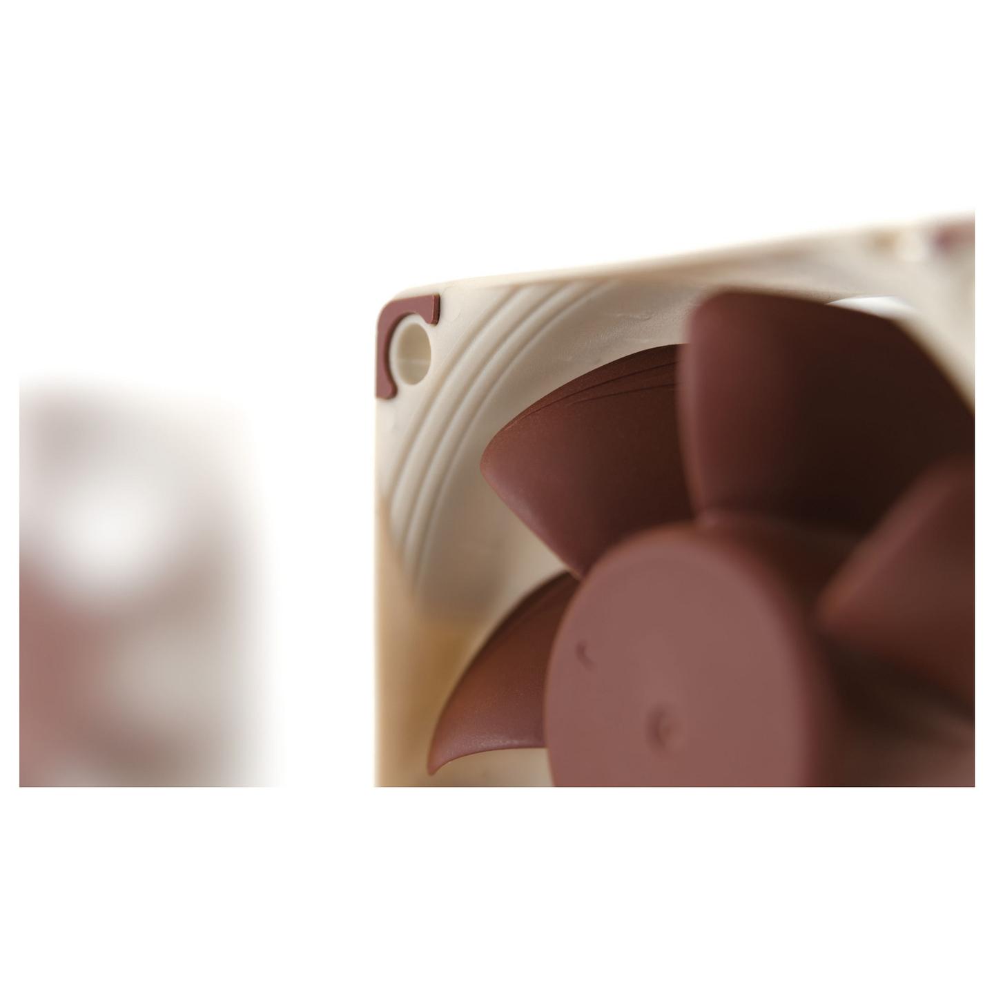 Ftohës për Kasë Noctua NF-A6x25 / 60mm / 3000 RPM / PWM – Kafe/Krem - 5