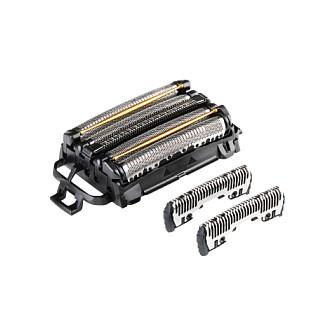 Folie zëvendësuese për makinë rroje Panasonic WES9179Y1361 / ARC5 / Çelik Inox / Hipoalergjike / 1 Copë - Argjend
