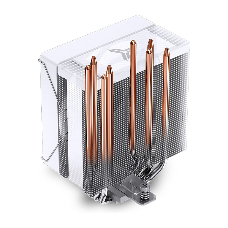 FtohĂ«s pĂ«r Procesor Jonsbo CR-1000 EVO RGB / 120mm PWM Fan / 4Ă Heatpipe / RGB / AM4/AM5 / LGA1150/1151/1155/1156/1200/1700/1851 â BardhĂ« - 16