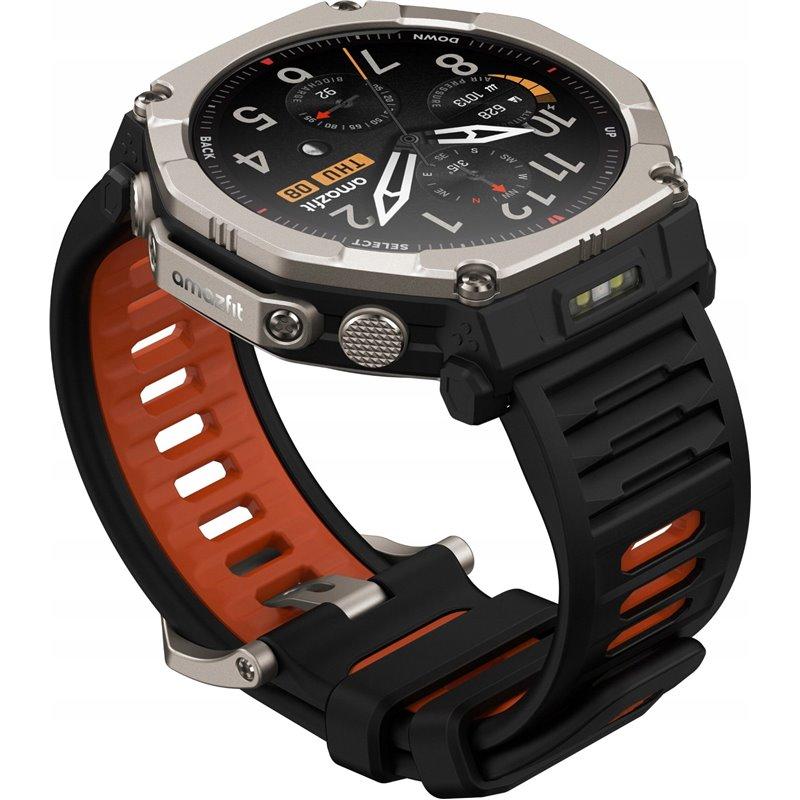 Orë e Mençur Amazfit T-Rex Ultra 2 / GPS / Ekran AMOLED 1.5"- Zezë/Kafe - 2