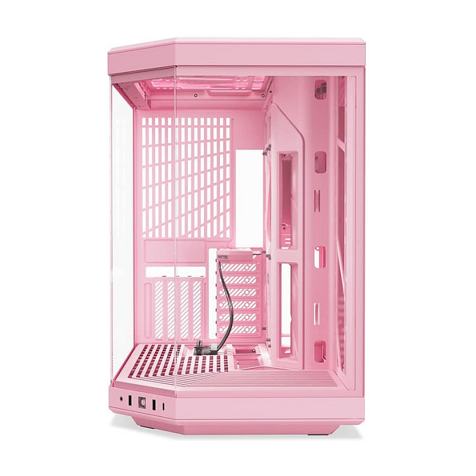 Kasë PC HYTE Y70 / Mid Tower / E-ATX / Dual Chamber / Tempered Glass - Rozë - 2