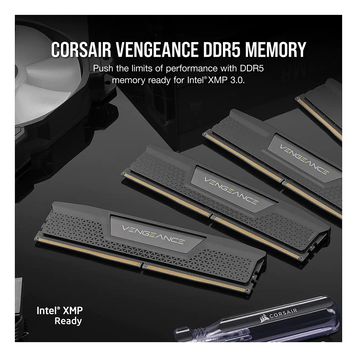 RAM Memorie DDR5 Corsair Vengeance / 32GB (2x16GB) / DIMM / 7200MHz / CL34 / 288-pin - 8