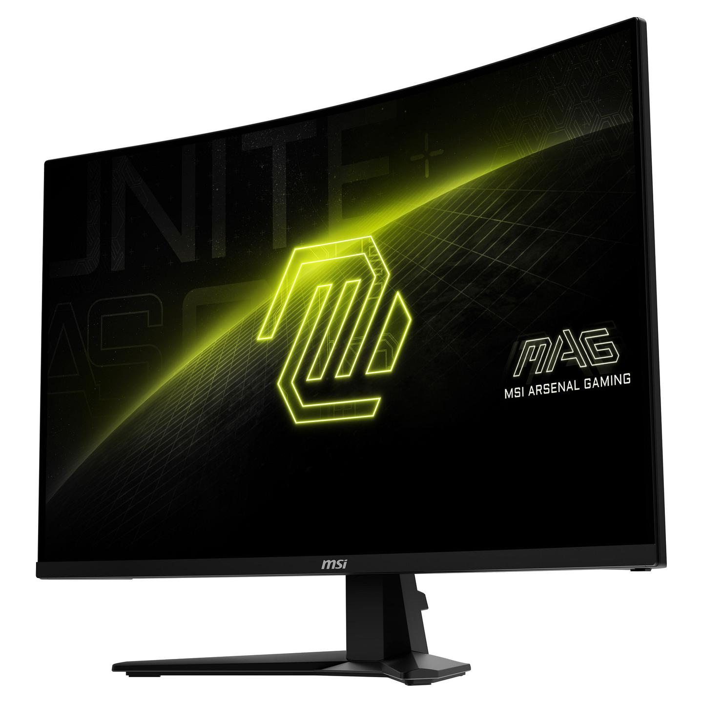 Monitor Gaming MSI MAG 32CQ6F / 31.5" / WQHD Rapid VA Curved / 180Hz / 0.5ms / HDMI+DP+Audio - Zezë - 12
