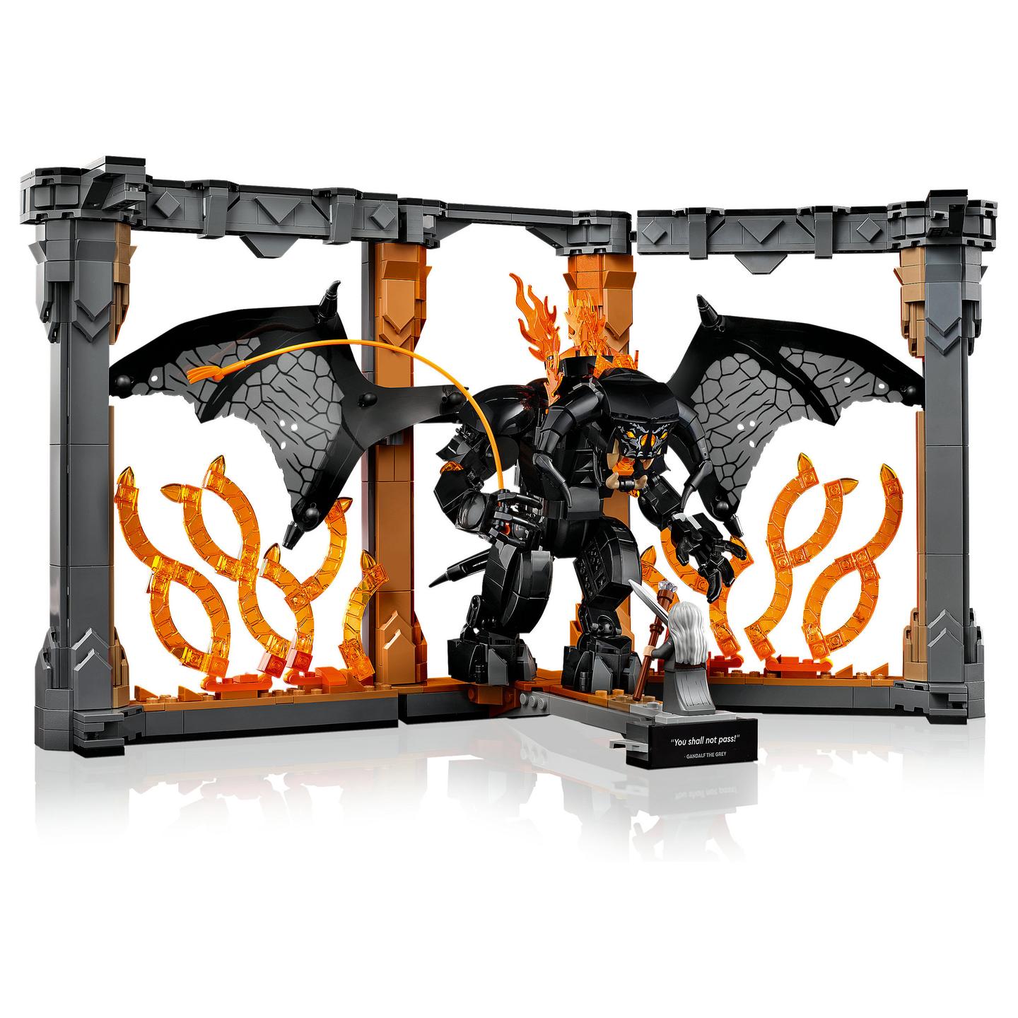 LEGO Icons The Lord of the Rings: Gandalf vs. Balrog 10367 - 14