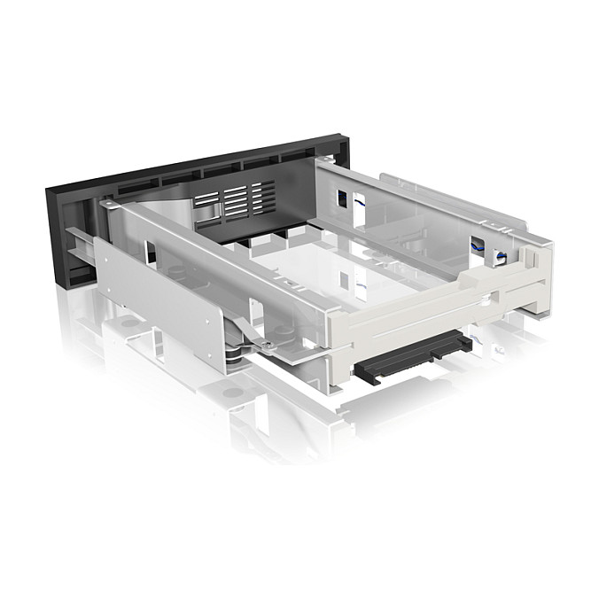 Aksesor për Disqe ICY BOX IB-168SK-B / 5.25" / Carrier Panel - Zezë - 3